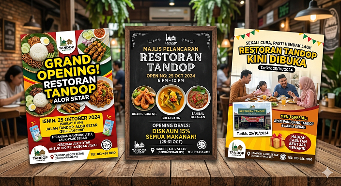 Flyer Promosi Restoran