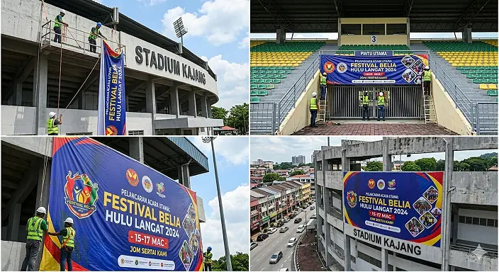 Banner Event Besar by Kedai Printing Cyberjaya